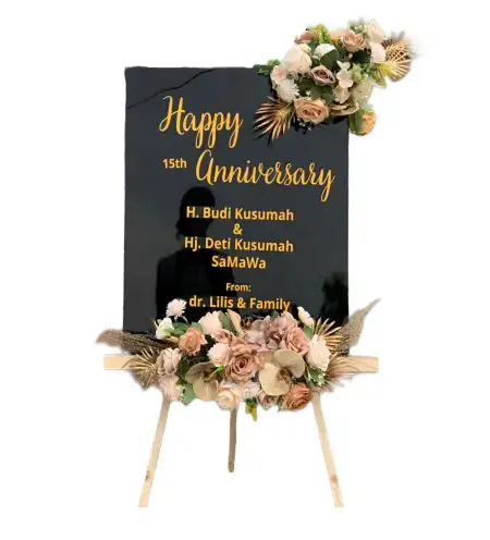 Papan Bunga Akrilik Karangbong